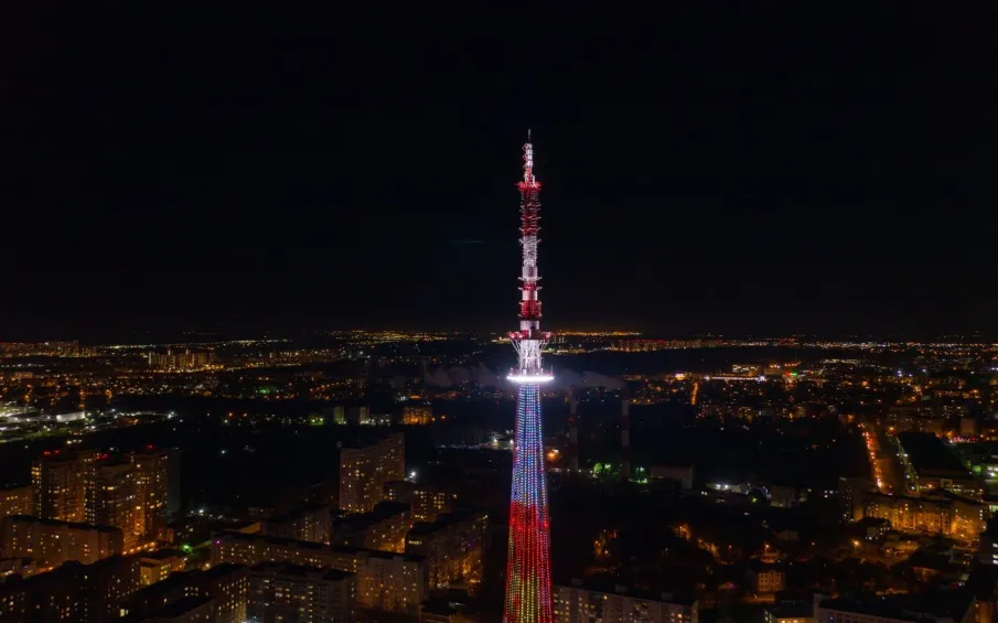 Нижегородская телебашня включит тематическую подсветку в честь «Лыжни России-2026»